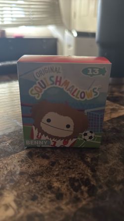 Benny #13 -2026 McDonald's Happy Meal Toy Squishmallows~ FIFA World Cup ~ New
