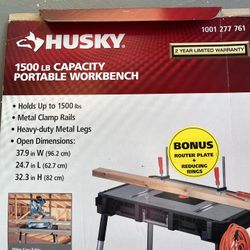 Husky Portable Workbench