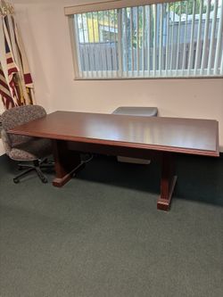 Wood Conference Table