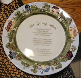 Decorative Giving Plate