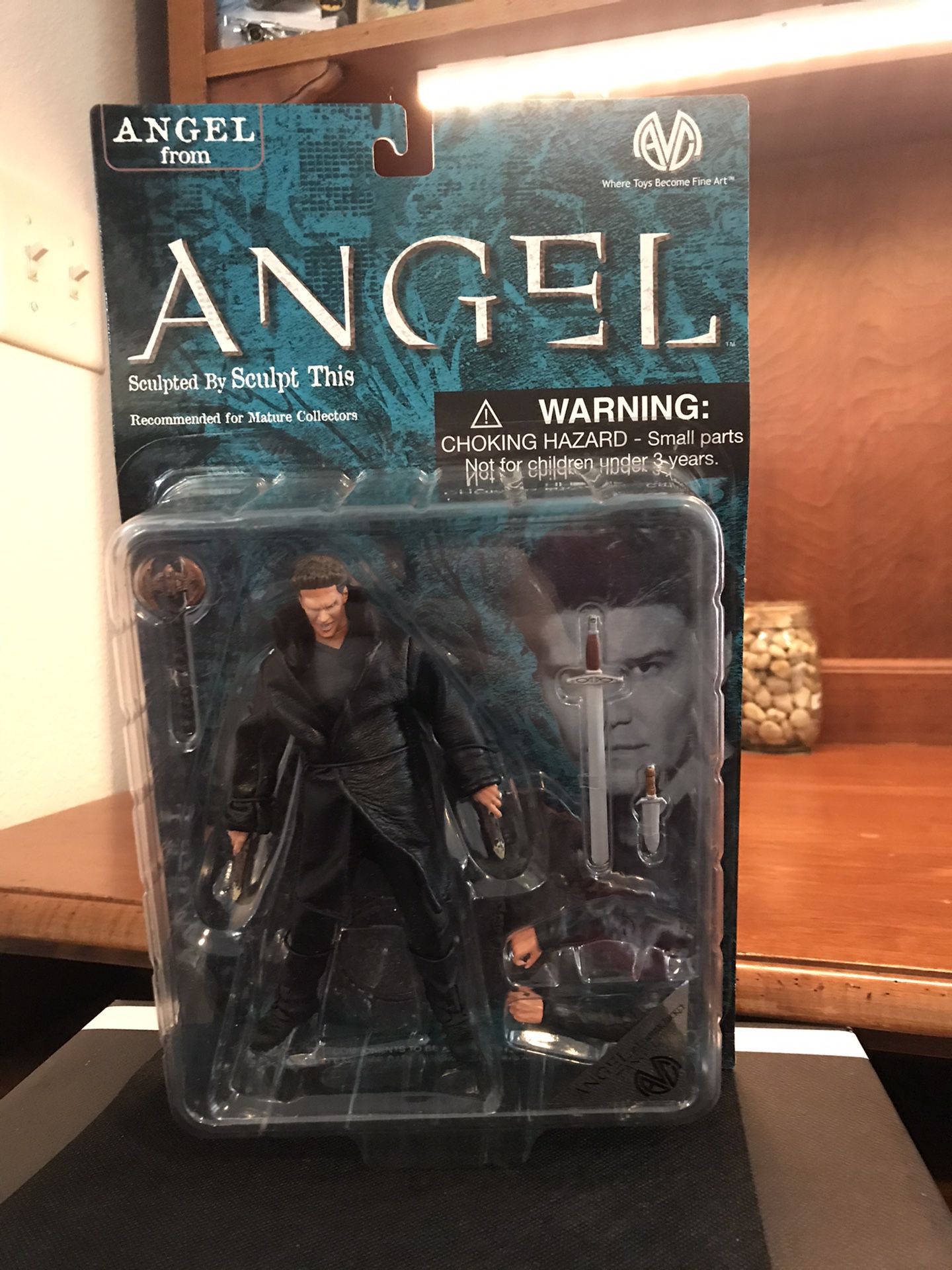 Angel from Angel In leather jacket action figure