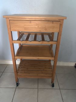 Kitchen cart (bar) with wheels