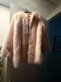 H&M fur jacket