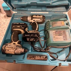 Makita Drill And Impact Set