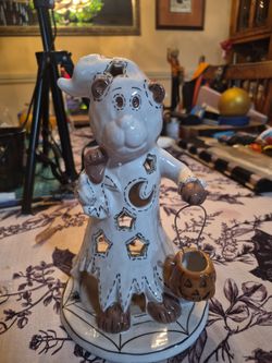 Blue Sky Cermic Ghost Bear