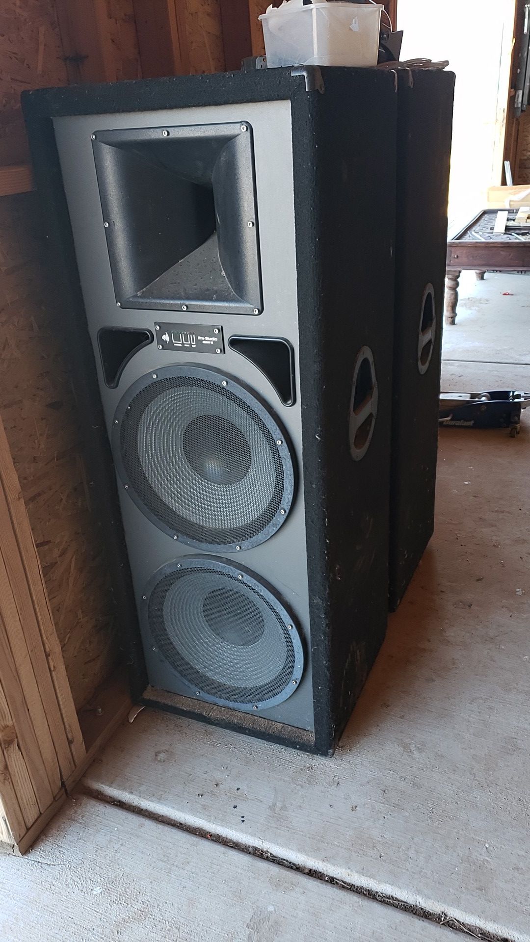 Pro studio mach 2 speakers