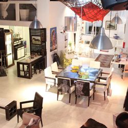 Table 5x5 solid wood with Swarovski crystals