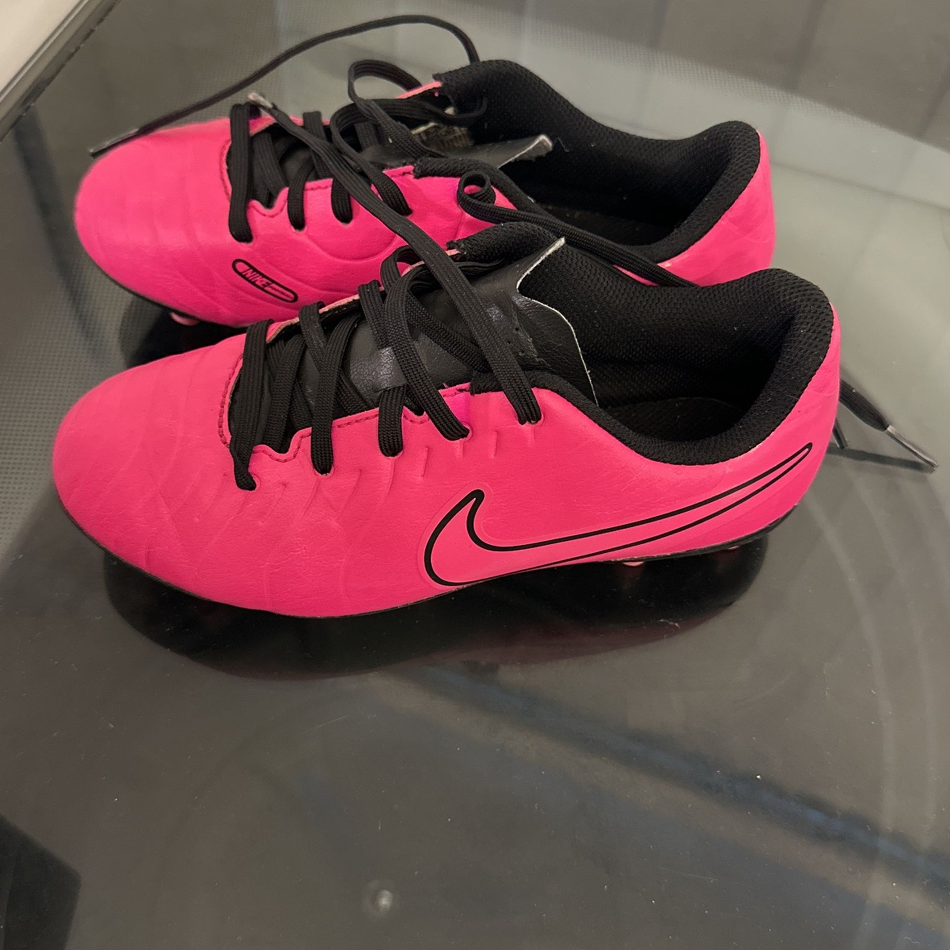Pink Nike Cleats 