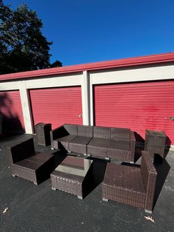 Outdoor Wicker Patio Furniture Set