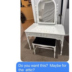Makeup Vanity With Seat