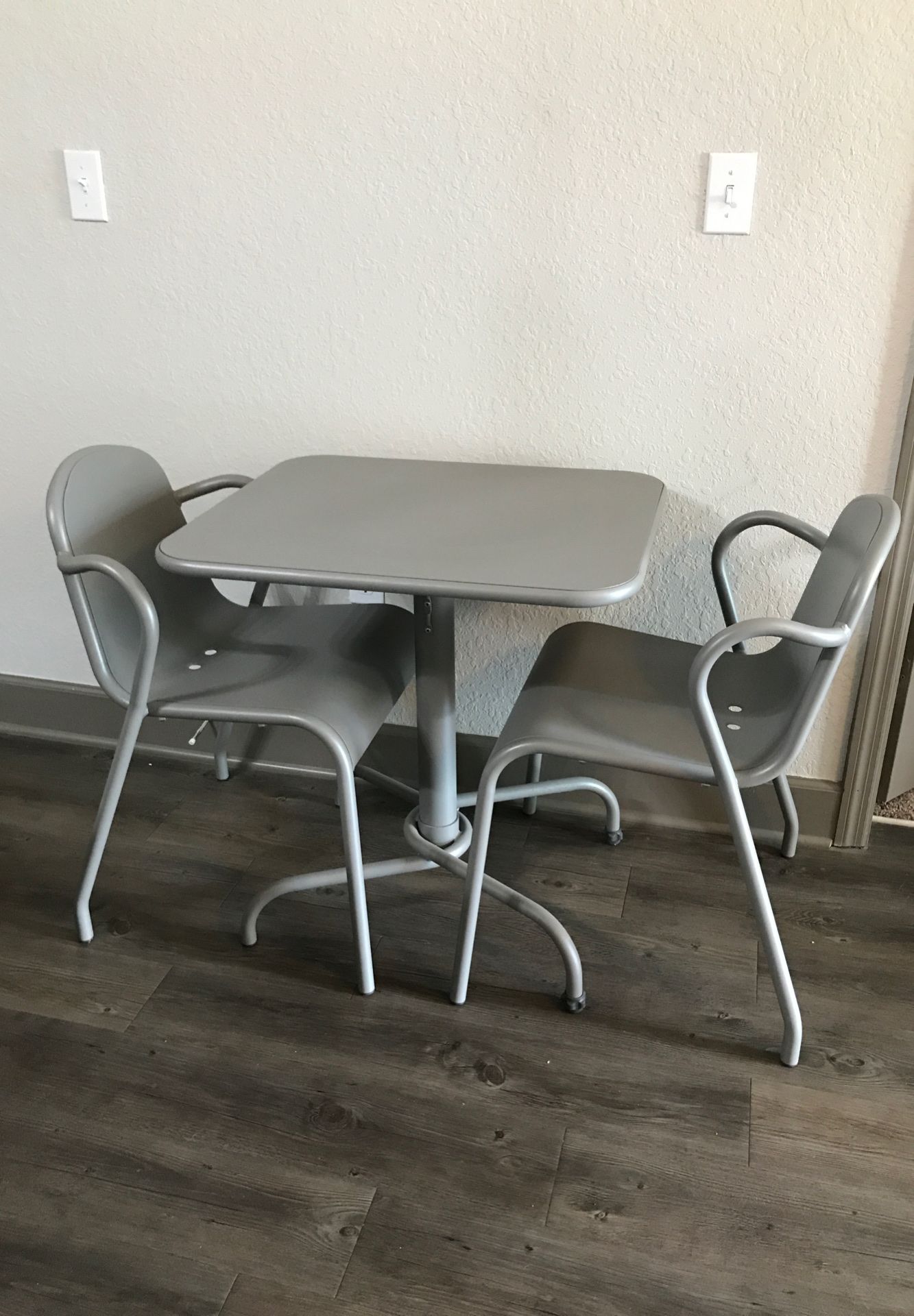 IKEA outdoor patio set table and 2 chairs