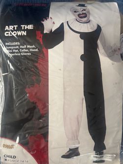 Art the Clown Child costume XL (14-16)