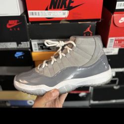 2021 Jordan Cool Grey 11s size 9.5 USED But Clean