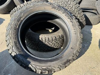 FREE DELIVERY 4x New 35” BFGoodrich KO2 tires 35x12.50R22LT Tires 99% Tread 10PLY 3PEAK TIRES