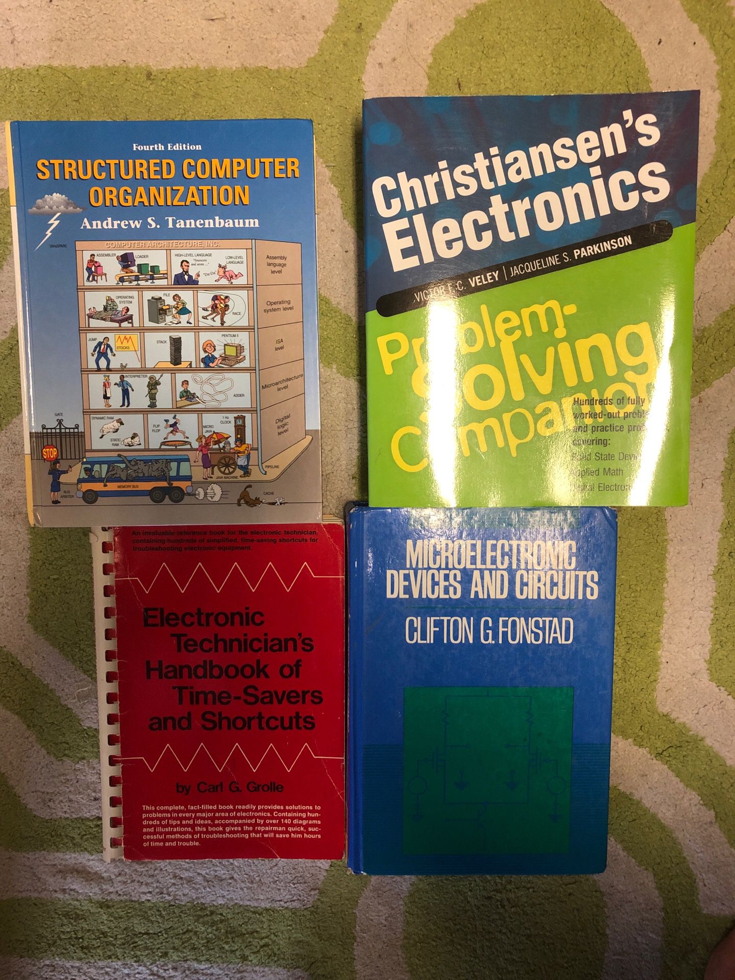 Electronics text books