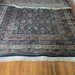 Oriental Rug With Pad 