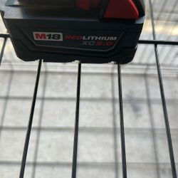 M18 Red Lithium XC 5.0