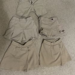 School uniforms 4-5 size skort -shirts-pant 