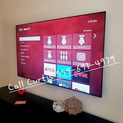 TV Wall Mount ing (32"- 95" ) Same-day Available 