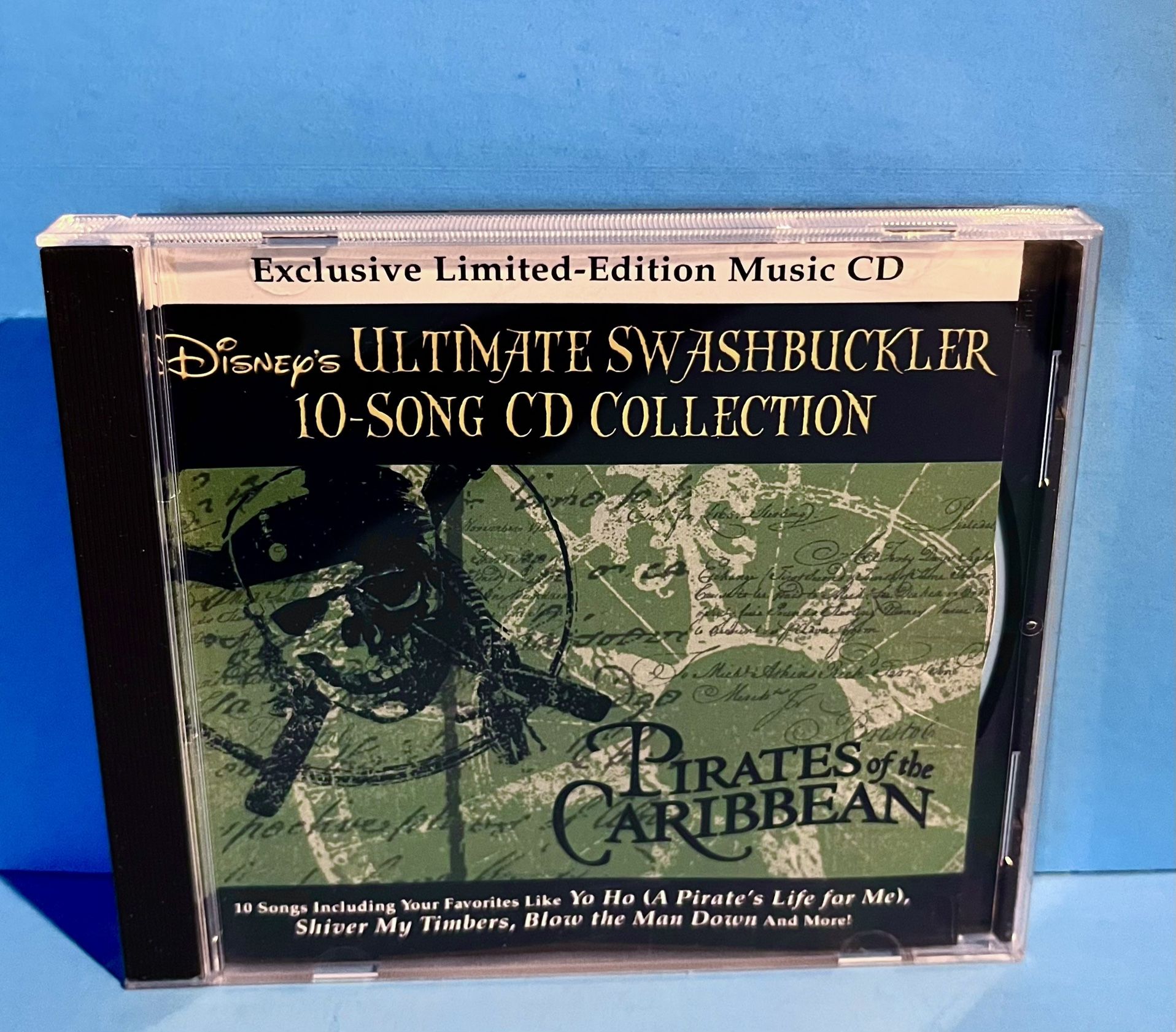 Disney’s Ultimate Swashbuckler 10-Song CD Collection Pirates of the Caribbean Limited Edition