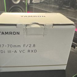 Tamron XF 17-70mm f/2.8 Fujifilm X mount