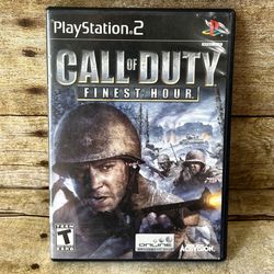 Call of Duty 2 Game (Play Station 2)