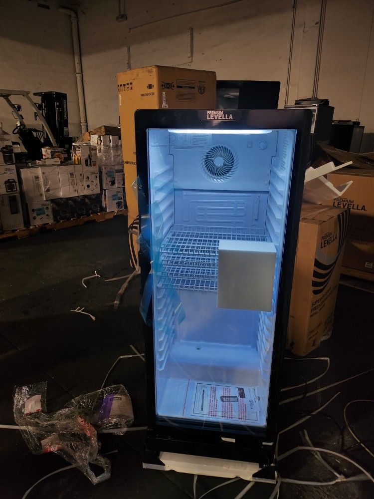 Cooler De 7ft.cub 21x21x57 Puerta De Vidrio
