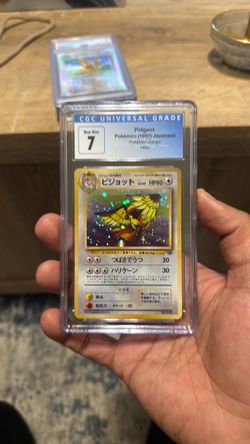 CGC 7 Pidgeot 1997 Japanese Pokémon Jungle Holo