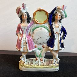 Staffordshire antique mantle figurine