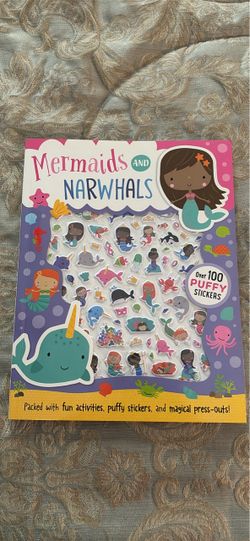 Mermaids and Narwhals Activity Book