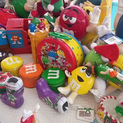 M&Ms cookie jar gum ball etc