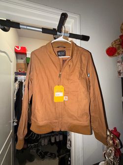 Carhartt Women’s Brown Crawford Bomber Jacket NWT Size M