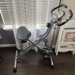 Exerpeutic Upright Folding Bike Bicycle