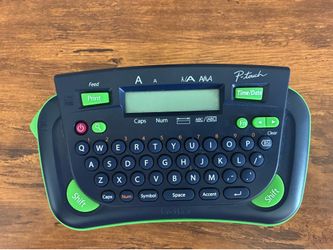 Brother PT80 PTouch Label Maker w Free Cartridge