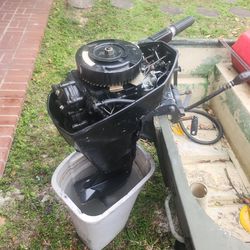 9.9hp 2 stroke outboard