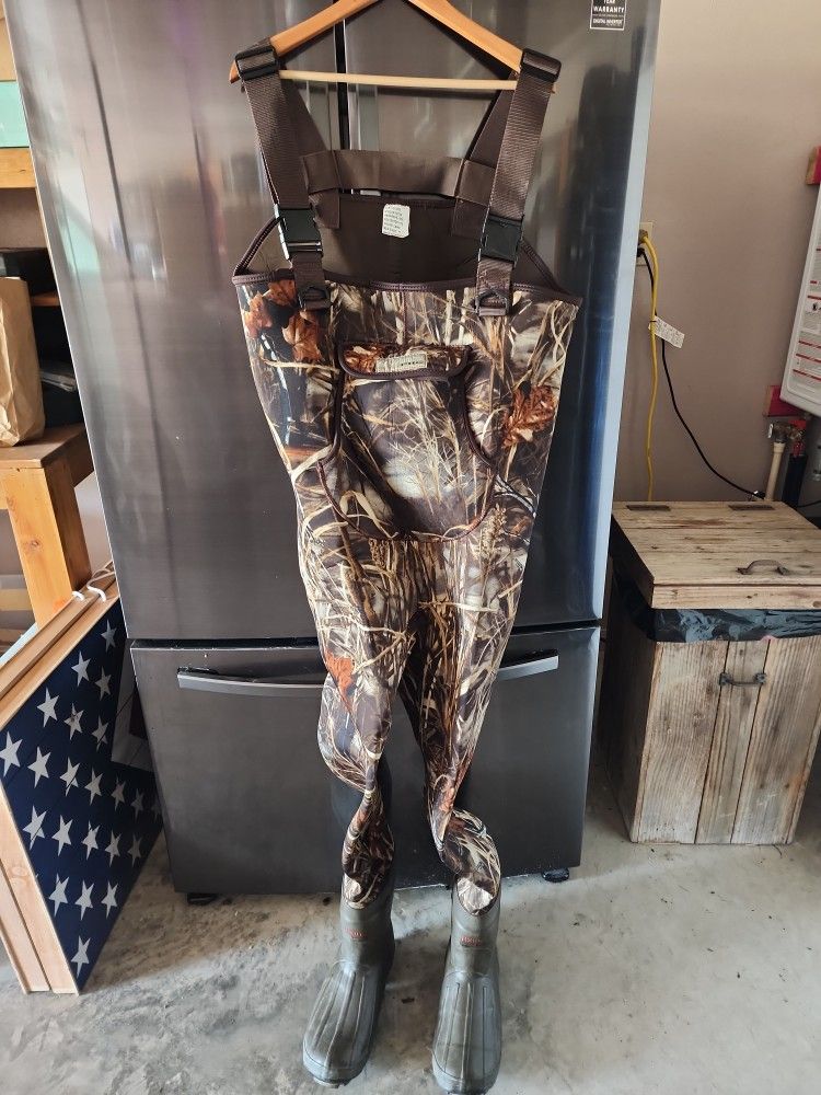 Columbia PHG Neoprene Waders Size 11