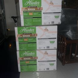HUNTER FAN FOR 100 EACH