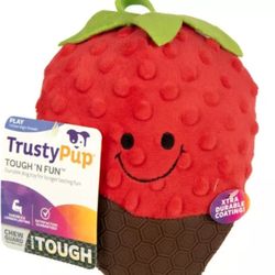 TrustyPup Cocoa Berry with Chew Guard Dog Toy

