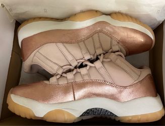 Air Jordan 11 Low Rose Gold Women's size 9