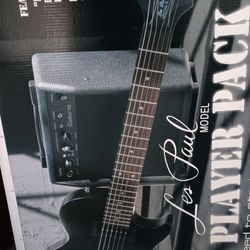 Les Paul Guitar And Amp 
