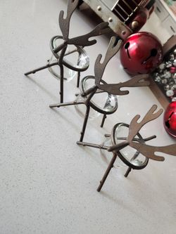 Reindeer Tealight Candle Holders