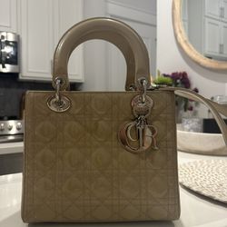 Medium Lady Dior Handbag 