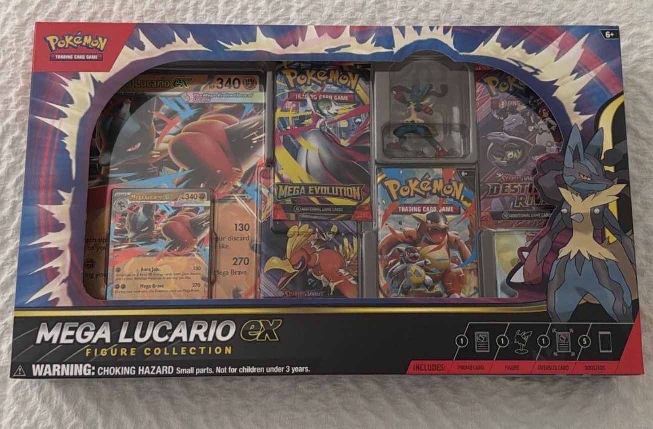 Mega Lucario Ex Box