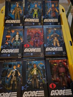 Gi joe classified figures