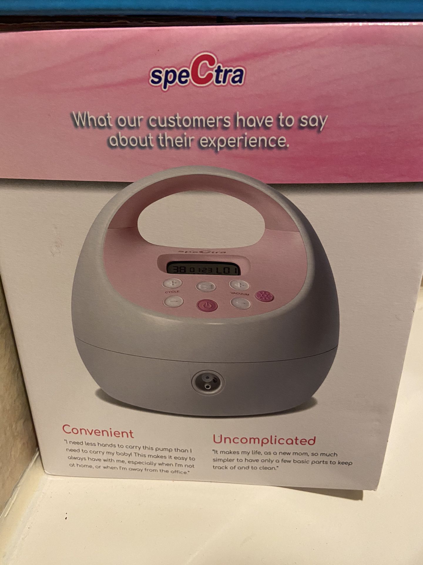 $60 - NEW Spectra Breast pump 