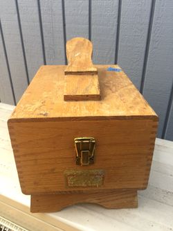 Vintage Shoe Shine Box