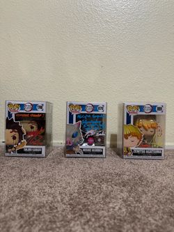 Signed Demon Slayer Funko Pops