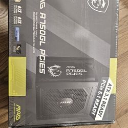 MSI MAG A750GL PCIE5, Fully Modular Compact Gaming 750W Power Supply, 80+ Gold, ATX 3.1 & PCIe 5.1 Ready, Native Dual-Color 12V-2x6 Cable,