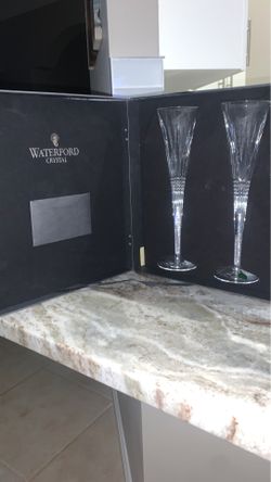 Waterford Crystal Champagne Flutes