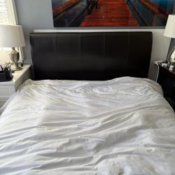 Queen Size Bed Frame And Foam And Dux Pascal Mattress Pad